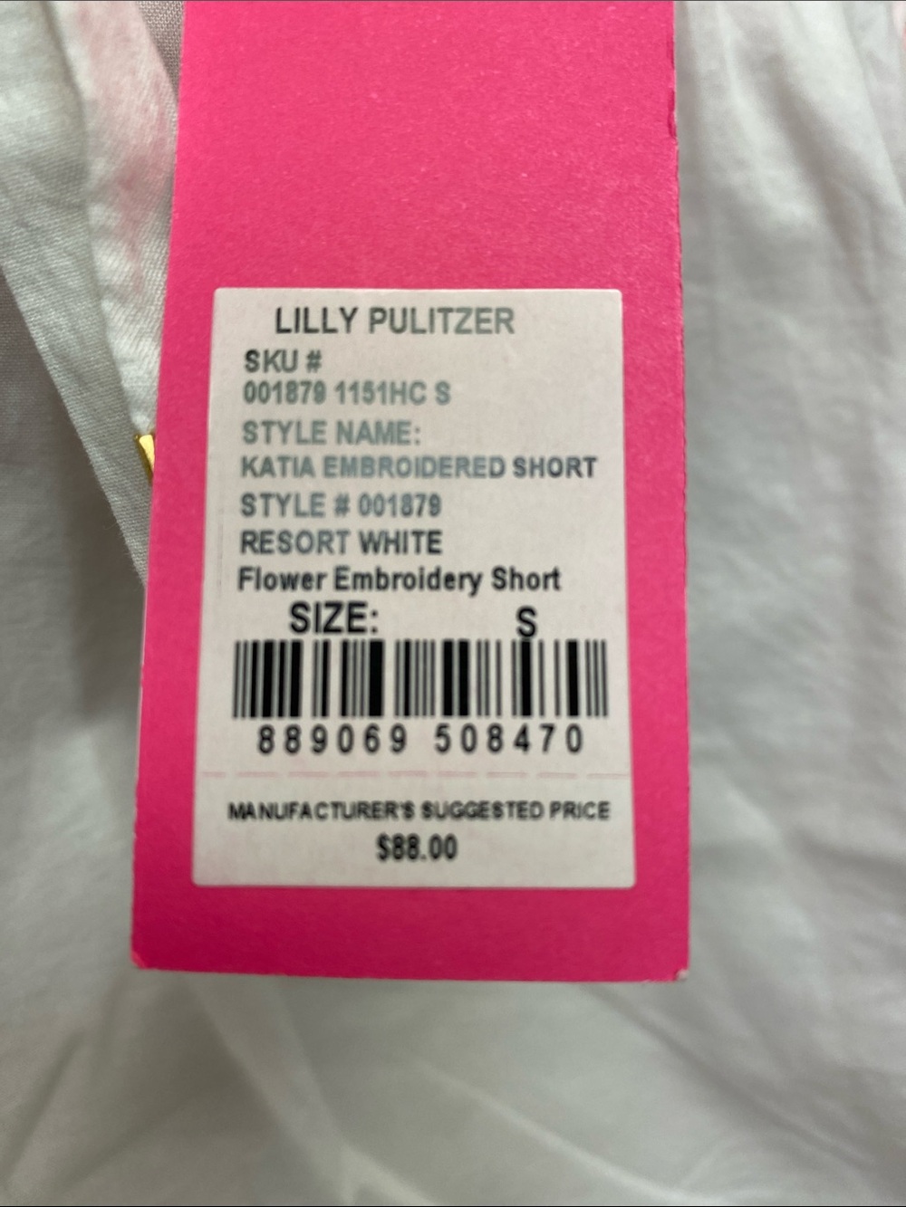 Lilly Pulitzer Katia Floral Embroidered Shorts - Picture 4 of 8